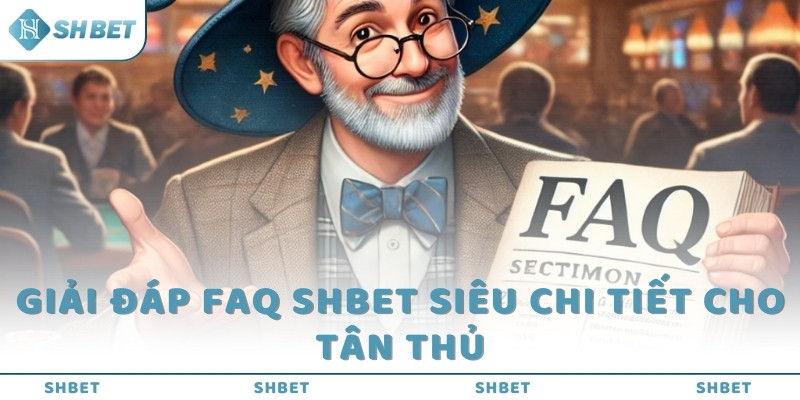 Giải đáp FAQ SHBET siêu chi tiết cho tân thủ