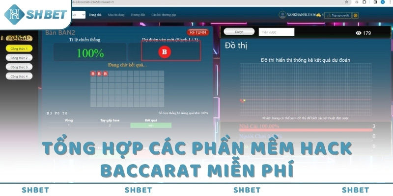 Tổng hợp các phần mềm hack Baccarat miễn phí