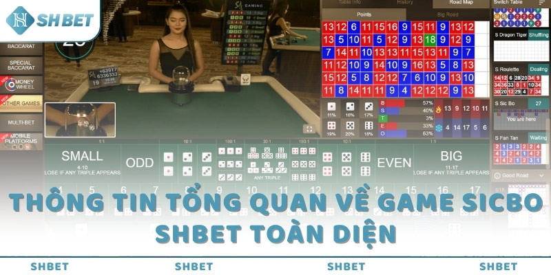 Thông tin tổng quan về game Sicbo SHBET toàn diện