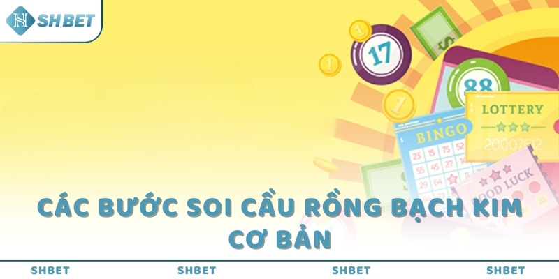 Các bước soi cầu Rồng Bạch Kim cơ bản