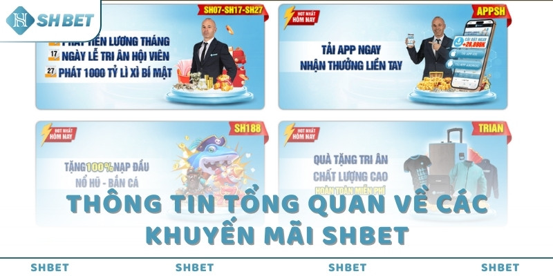 Thông tin tổng quan về các khuyến mãi SHBET